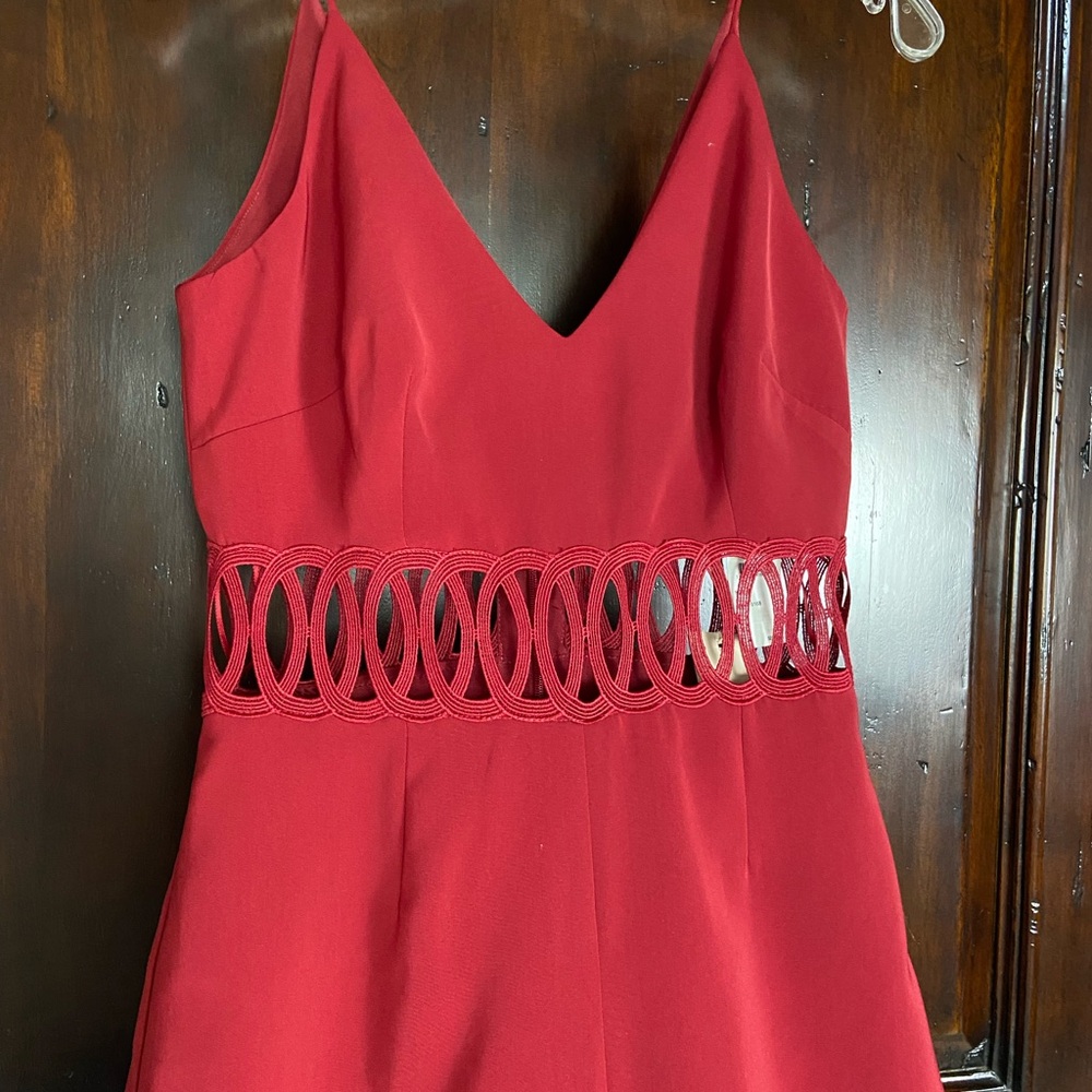 Keepsake the Label Red Jumpsuit Size Small - Picture 3 of 10